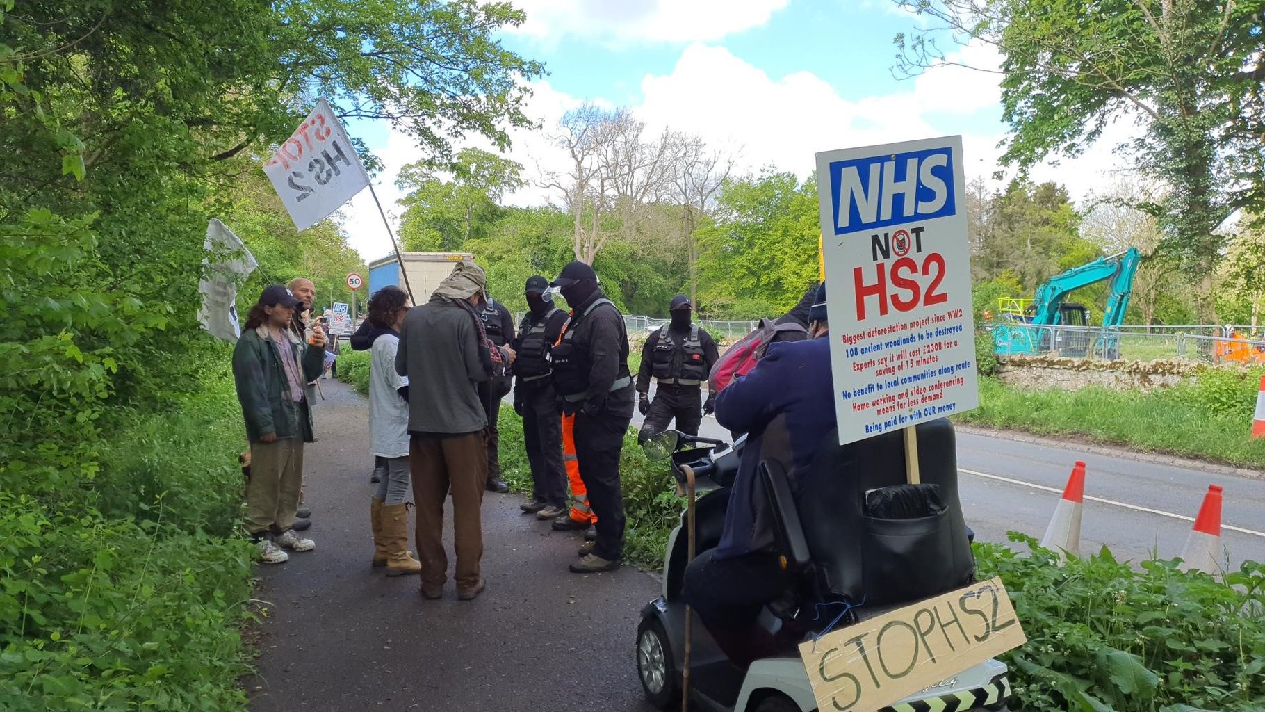 Protestors and protectors The Bucks residents still fighting HS2